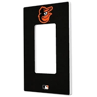 Baltimore Orioles Solid Single Rocker Light Switch Plate
