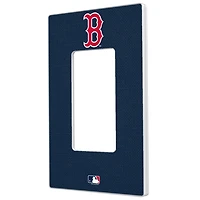 Boston Red Sox Solid Single Rocker Light Switch Plate