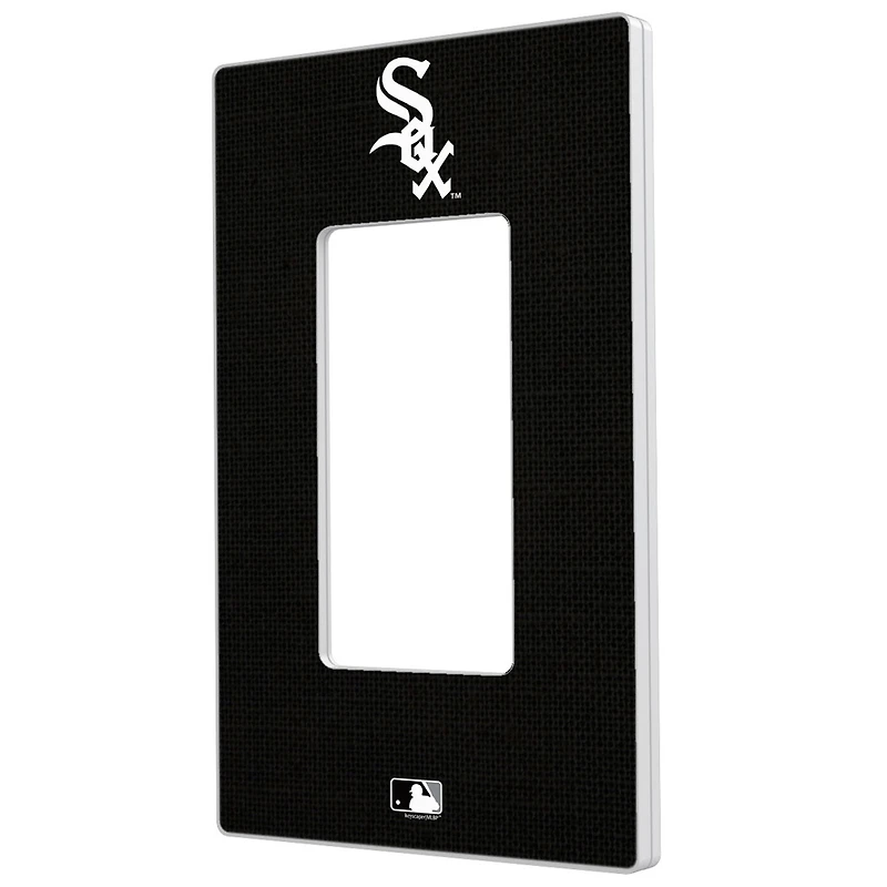 Chicago White Sox Solid Single Rocker Light Switch Plate