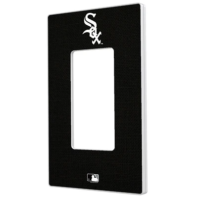 Chicago White Sox Solid Single Rocker Light Switch Plate