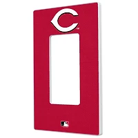 Cincinnati Reds Solid Single Rocker Light Switch Plate