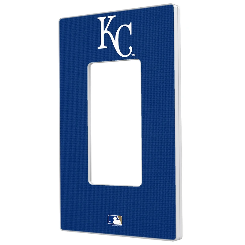 Kansas City Royals Solid Single Rocker Light Switch Plate
