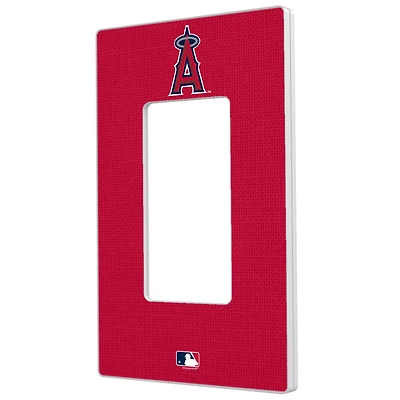 Los Angeles Angels Solid Single Rocker Light Switch Plate