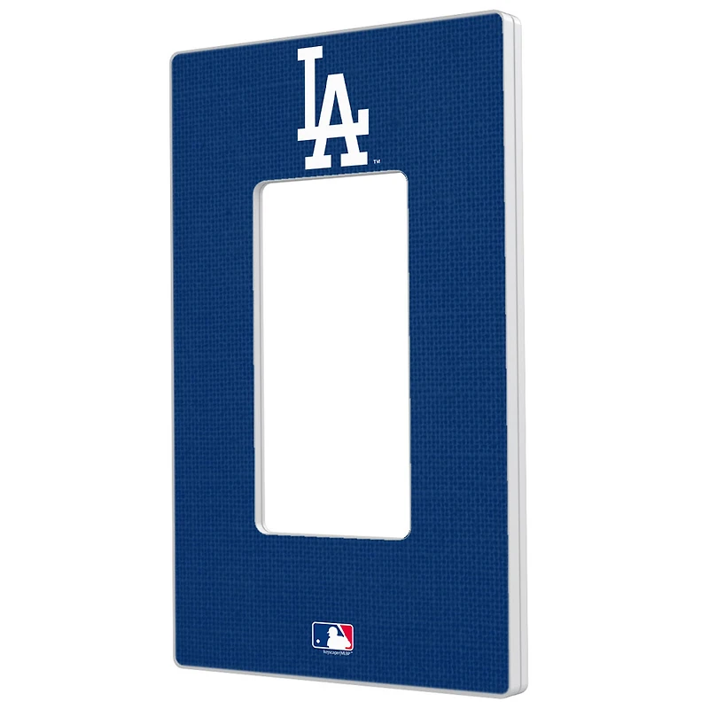 Los Angeles Dodgers Solid Single Rocker Light Switch Plate