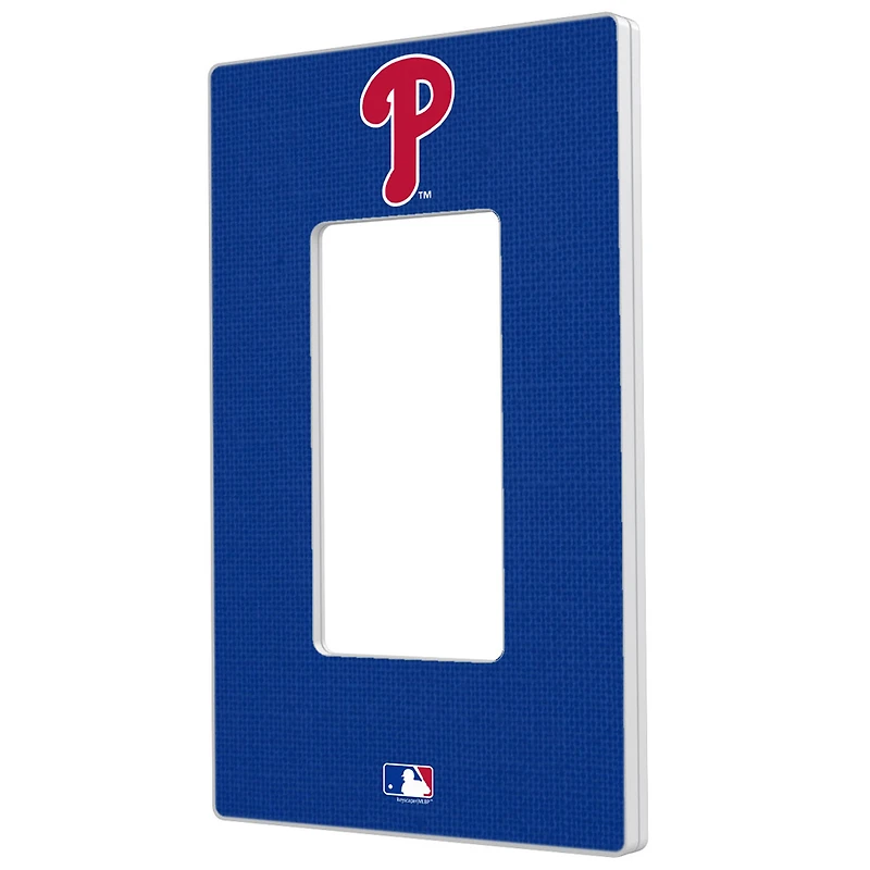 Philadelphia Phillies Solid Single Rocker Light Switch Plate