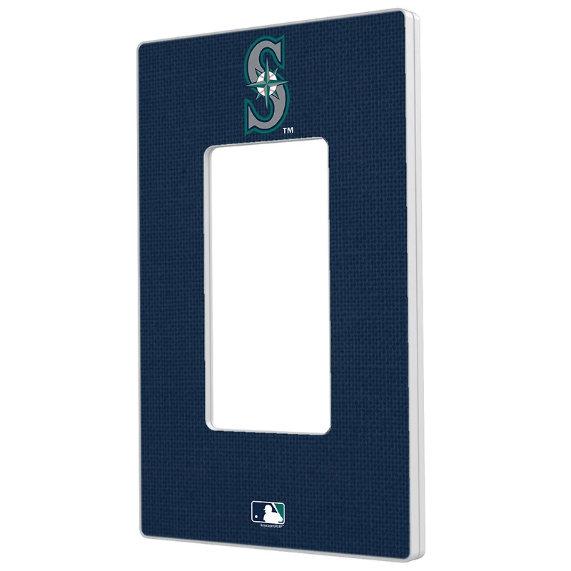 Seattle Mariners Solid Single Rocker Light Switch Plate