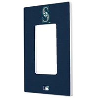 Seattle Mariners Solid Single Rocker Light Switch Plate