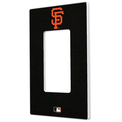 San Francisco Giants Solid Single Rocker Light Switch Plate