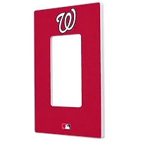 Washington Nationals Solid Single Rocker Light Switch Plate