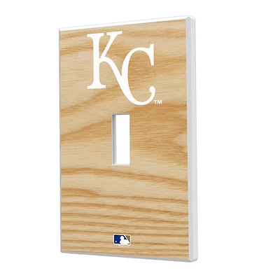 Kansas City Royals Baseball Bat Design Single Toggle Light Switch Plate