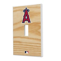 Los Angeles Angels Baseball Bat Design Single Toggle Light Switch Plate