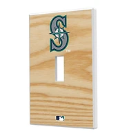 Seattle Mariners Baseball Bat Design Single Toggle Light Switch Plate