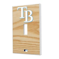 Tampa Bay Rays Baseball Bat Design Single Toggle Light Switch Plate