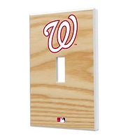 Washington Nationals Baseball Bat Design Single Toggle Light Switch Plate