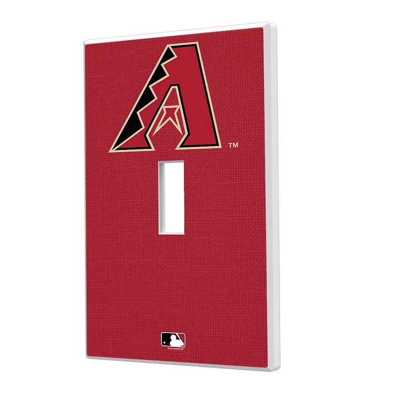 Arizona Diamondbacks Solid Single Toggle Light Switch Plate