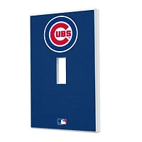 Chicago Cubs Solid Single Toggle Light Switch Plate