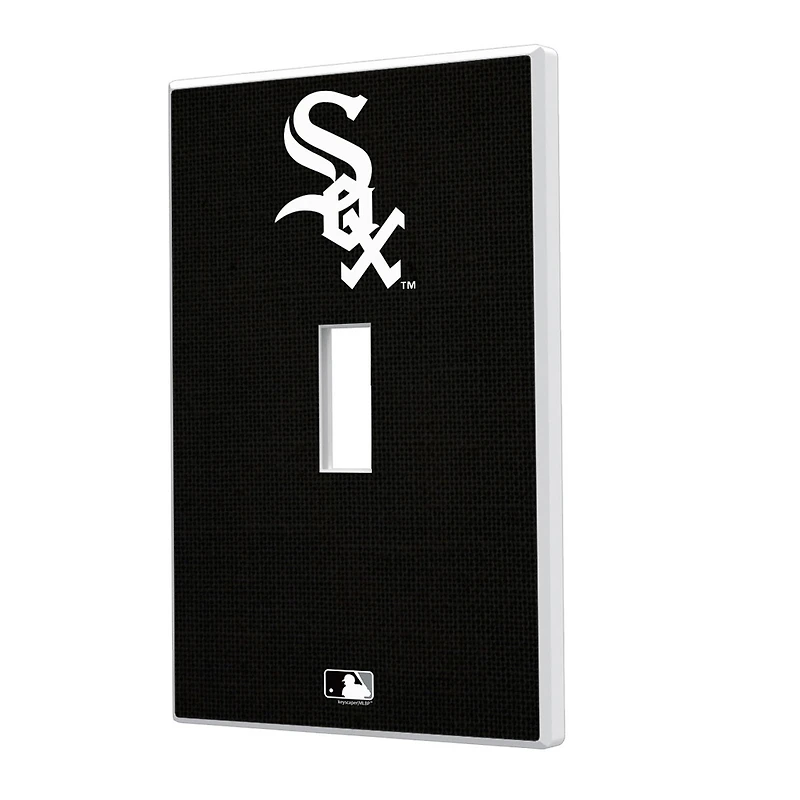 Chicago White Sox Solid Single Toggle Light Switch Plate