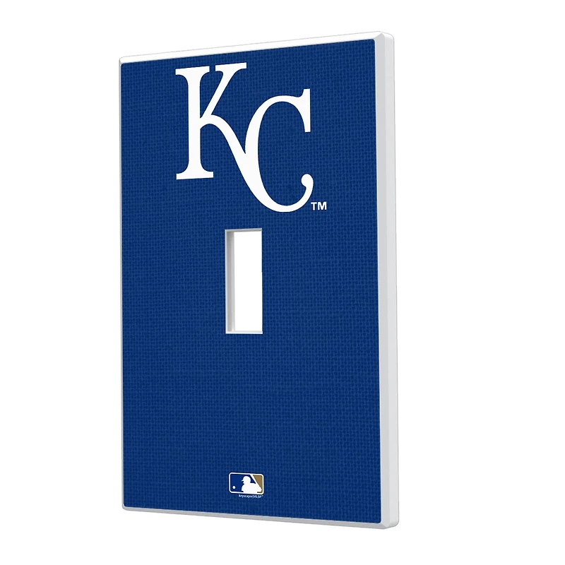 Kansas City Royals Solid Single Toggle Light Switch Plate