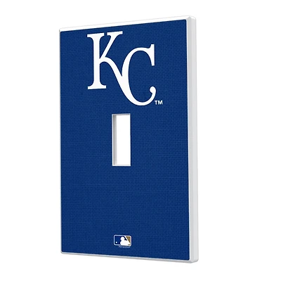 Kansas City Royals Solid Single Toggle Light Switch Plate