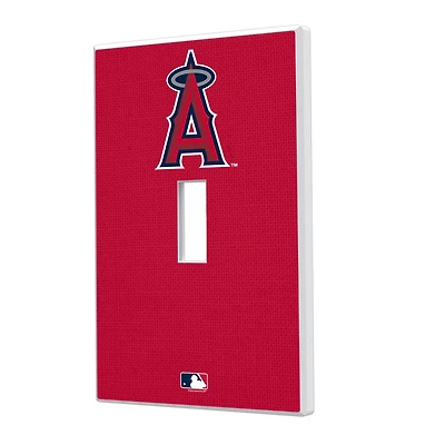 Los Angeles Angels Solid Single Toggle Light Switch Plate
