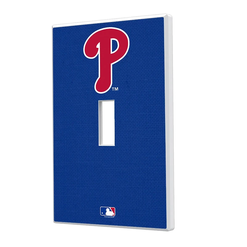 Philadelphia Phillies Solid Single Toggle Light Switch Plate