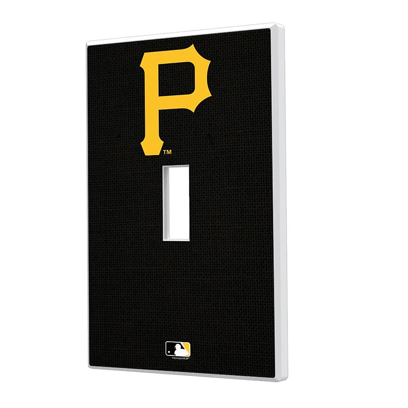 Pittsburgh Pirates Solid Single Toggle Light Switch Plate