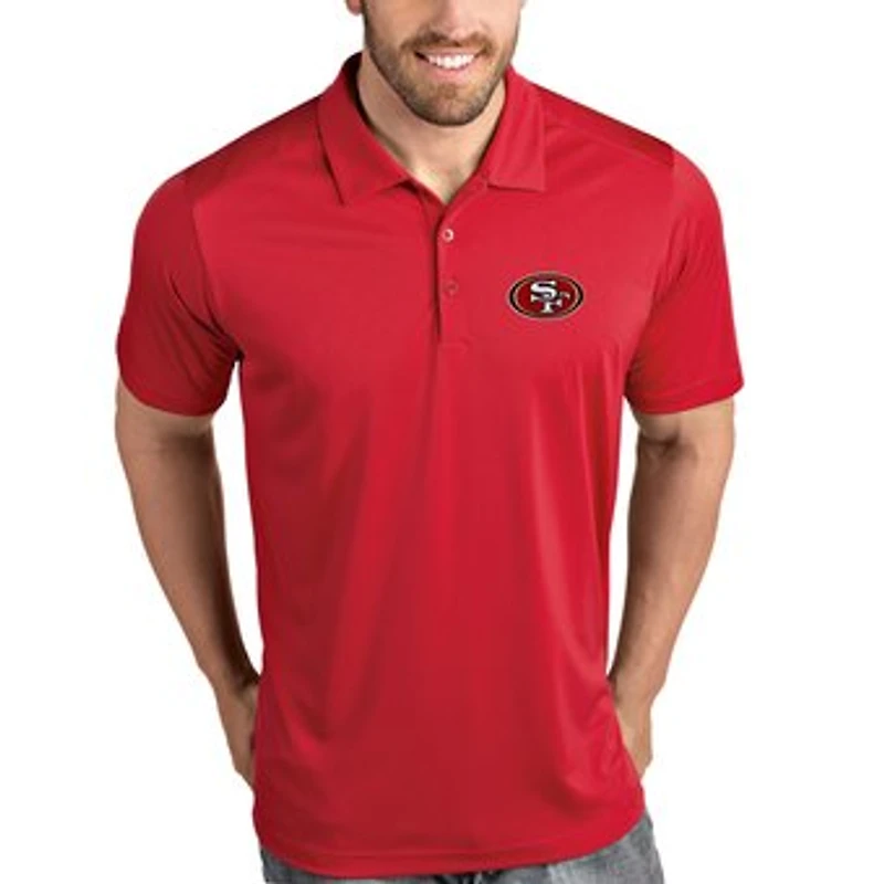 San Francisco 49ers Antigua Tribute Polo - Scarlet