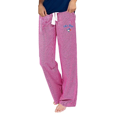 Toronto Blue Jays Concepts Sport Women's Tradition Woven Pants - Pink/White