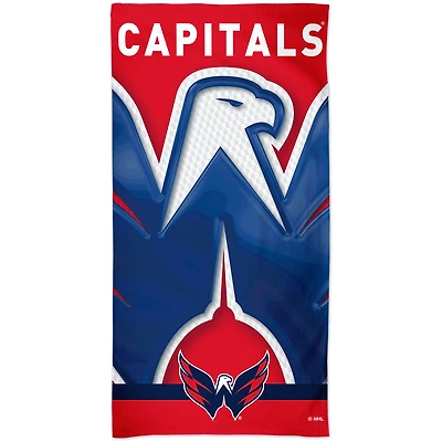 WinCraft Washington Capitals 30" x 60" Spectra Beach Towel