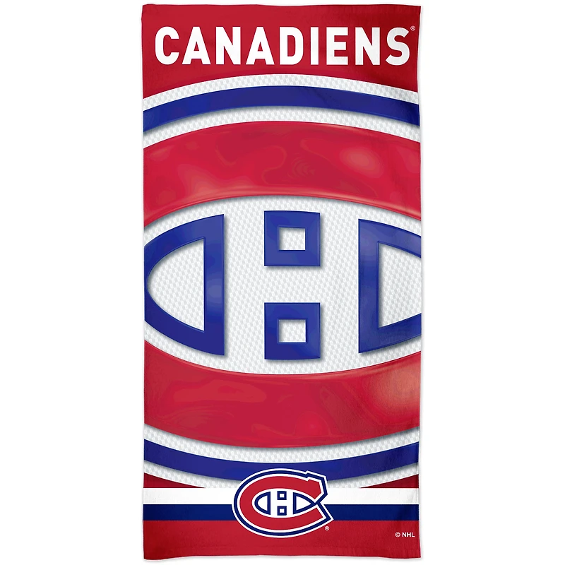 WinCraft Montreal Canadiens 30" x 60" Spectra Beach Towel