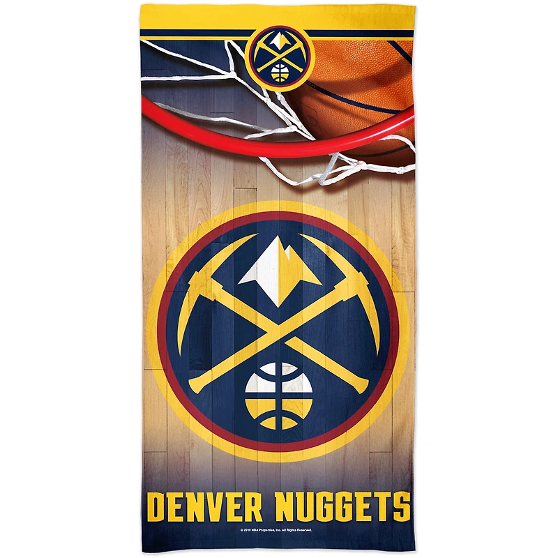 WinCraft Denver Nuggets 30" x 60" Spectra Beach Towel