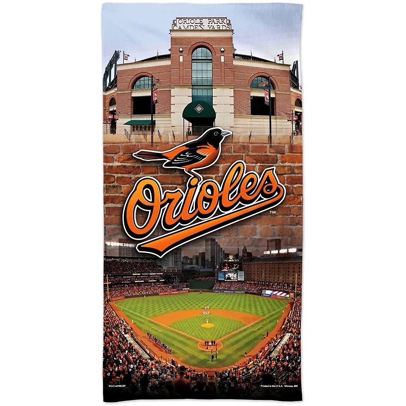 WinCraft Baltimore Orioles 30" x 60" Ballpark Spectra Beach Towel