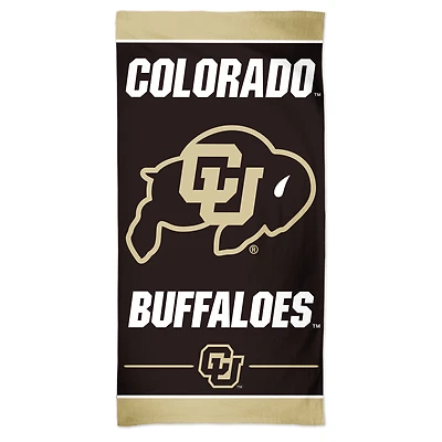 WinCraft Colorado Buffaloes 30" x 60" Team Logo Spectra Beach Towel