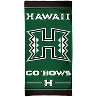 WinCraft Hawaii Warriors 30" x 60" Spectra Beach Towel