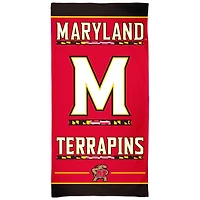 WinCraft Maryland Terrapins 30" x 60" Team Logo Spectra Beach Towel
