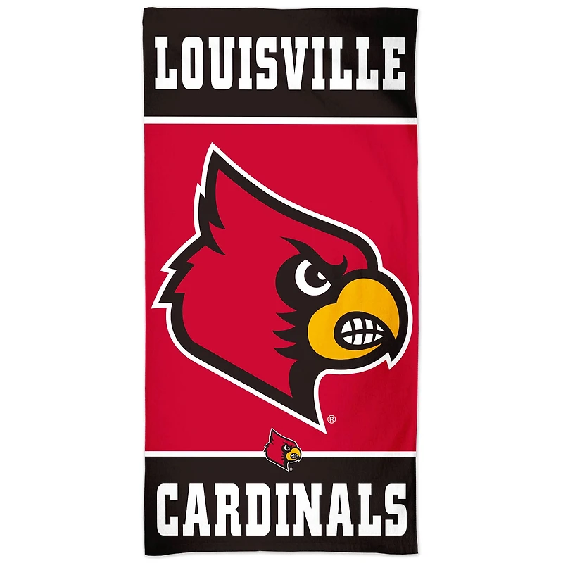 WinCraft Louisville Cardinals 30" x 60" Spectra Beach Towel