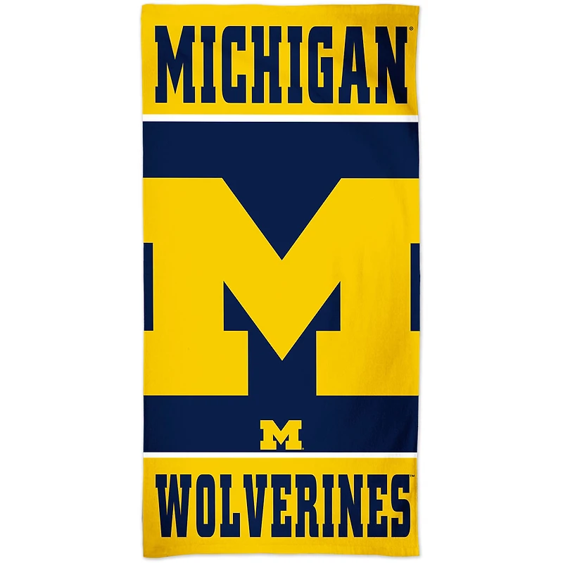 WinCraft Michigan Wolverines 30" x 60" Spectra Beach Towel