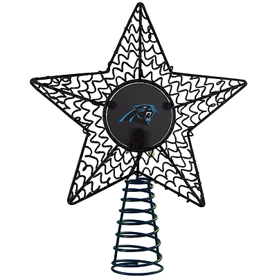 Carolina Panthers Star Tree Topper