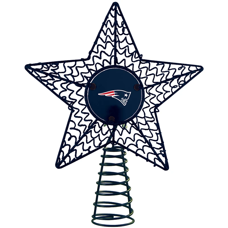 New England Patriots Star Tree Topper