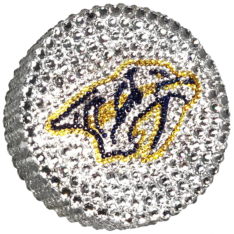 Nashville Predators Swarovski Crystal Hockey Puck