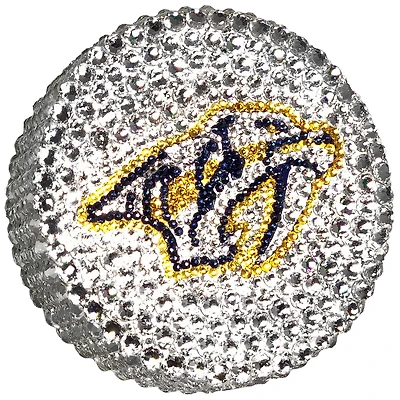 Nashville Predators Swarovski Crystal Hockey Puck