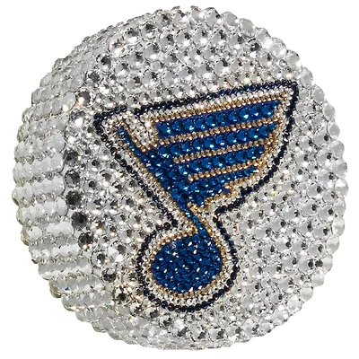 St. Louis Blues Swarovski Crystal Hockey Puck