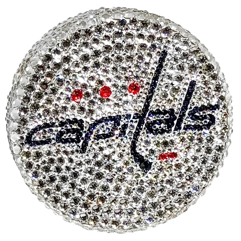 Washington Capitals Swarovski Crystal Hockey Puck