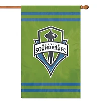 Seattle Sounders FC Applique Banner Flag
