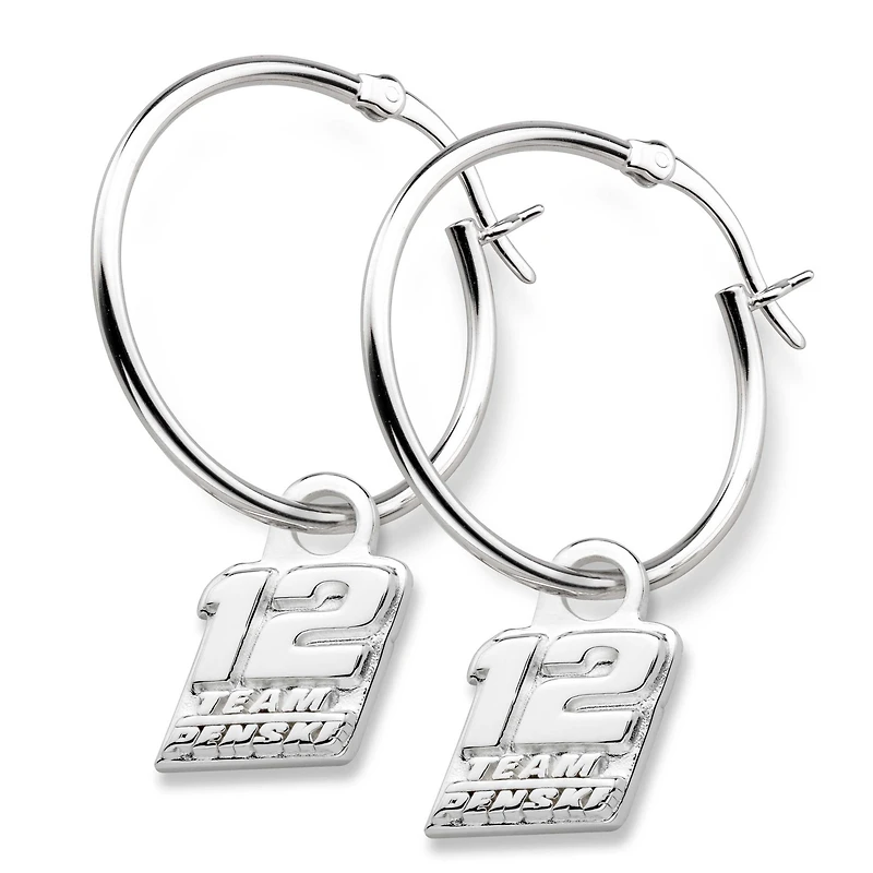 Women's Ryan Blaney NASCAR Driver Earrings