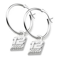 Women's Ryan Blaney NASCAR Driver Earrings