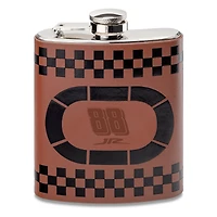 Dale Earnhardt Jr. Leather Flask