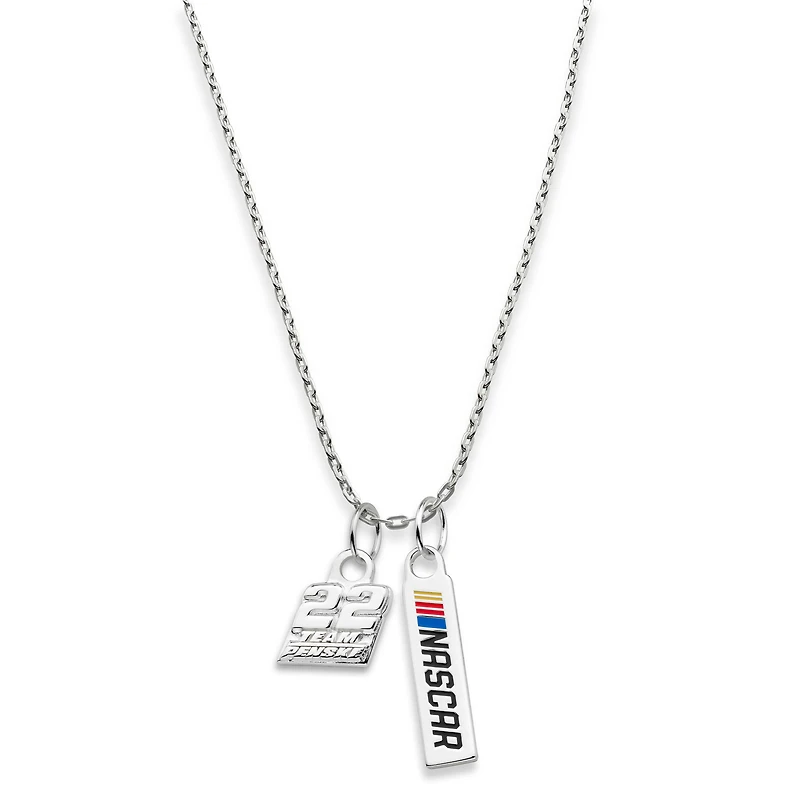 Women's Joey Logano NASCAR 18" Charm Necklace