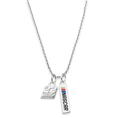 Women's Joey Logano NASCAR 18" Charm Necklace