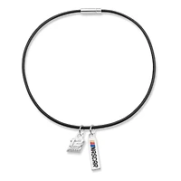 Women's Ryan Blaney NASCAR 18" Leather Charm Necklace